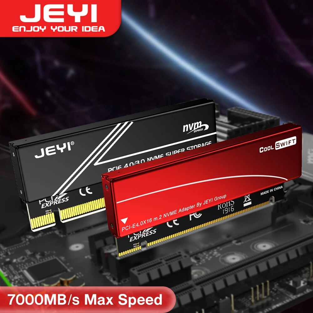 Samsung Ssd 980 Pro - Adaptador JEYI M.2 NVME a PCIE