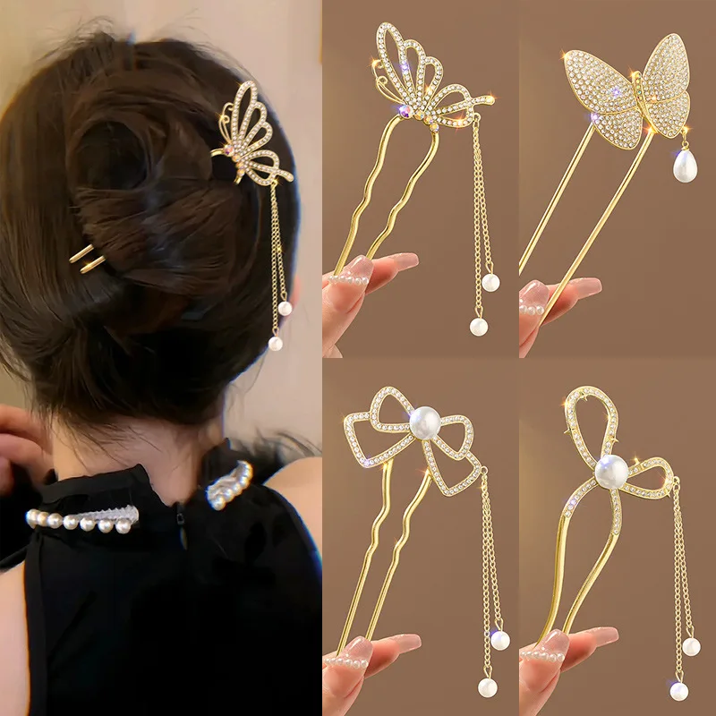 Hi Tech Accessories - Horquilla con borlas en forma de