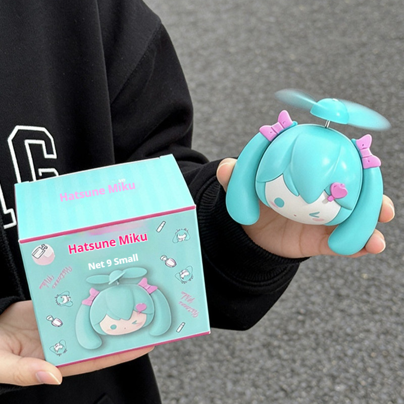 Usb Fan Silent - Ventilador de Mano Mini Miku, Recargable