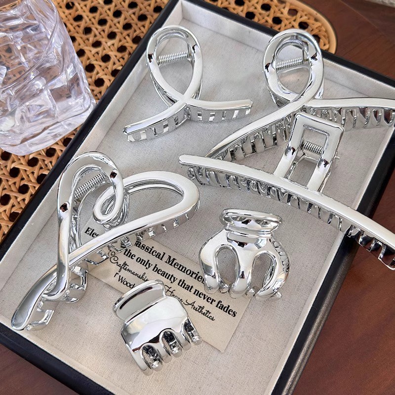 Hi Tech Accessories - Pinza de pelo de Metal de