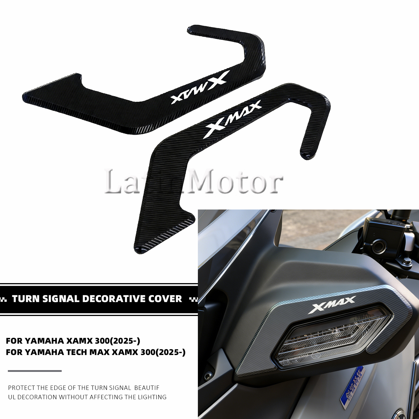 Tech Lighting Accessories - Para Yamaha XMAX300 XMAX TECH MAX