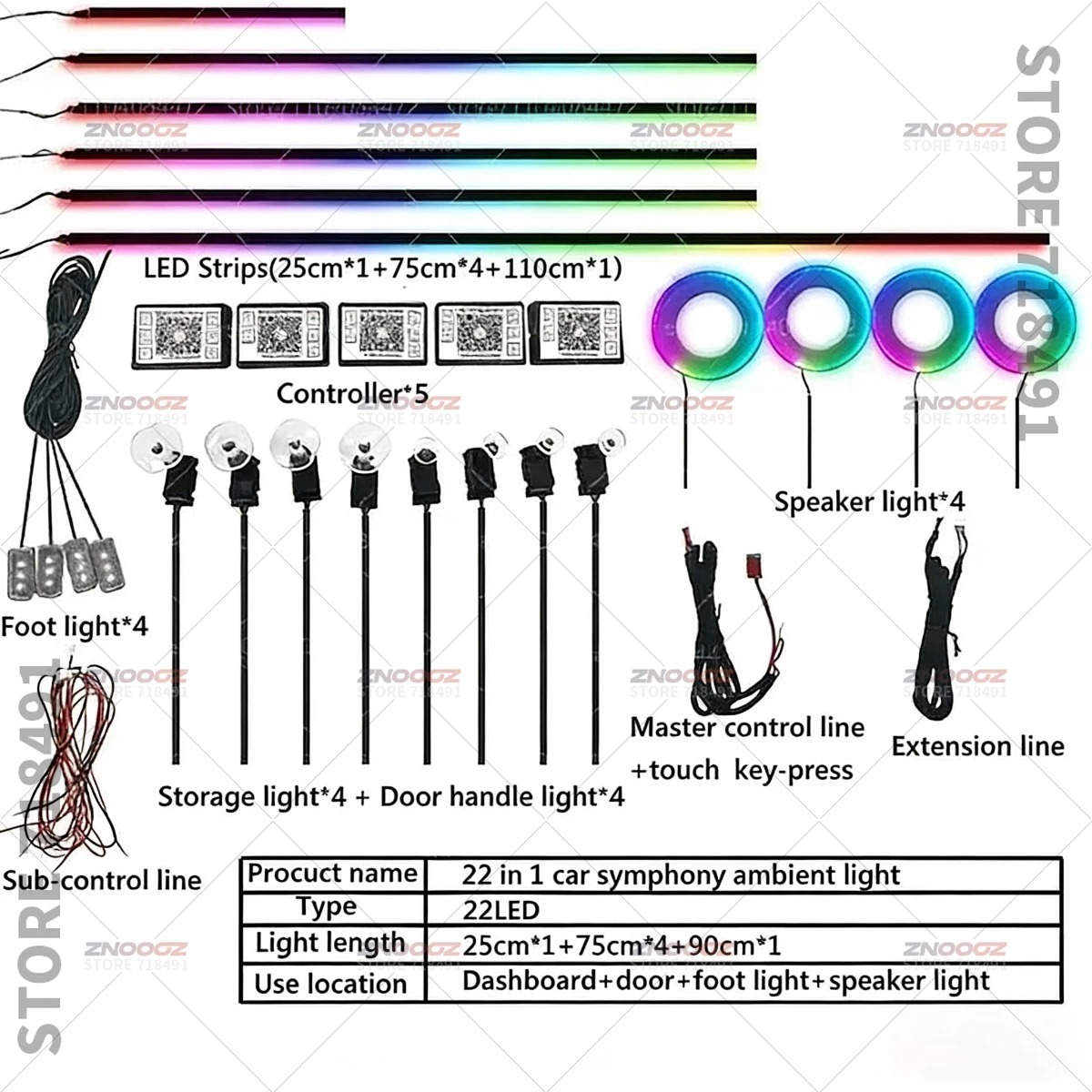 Luces ambientales acrílicas pa - Tech Lighting Accessories reseña y precio