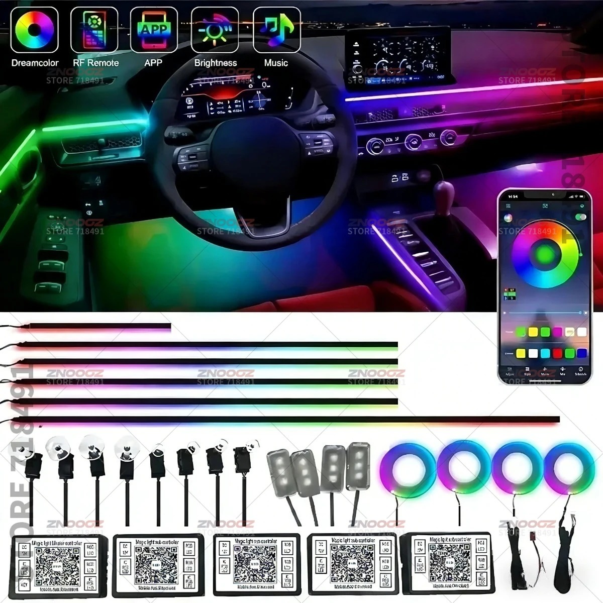 Luces ambientales acrílicas pa - Tech Lighting Accessories reseña y precio