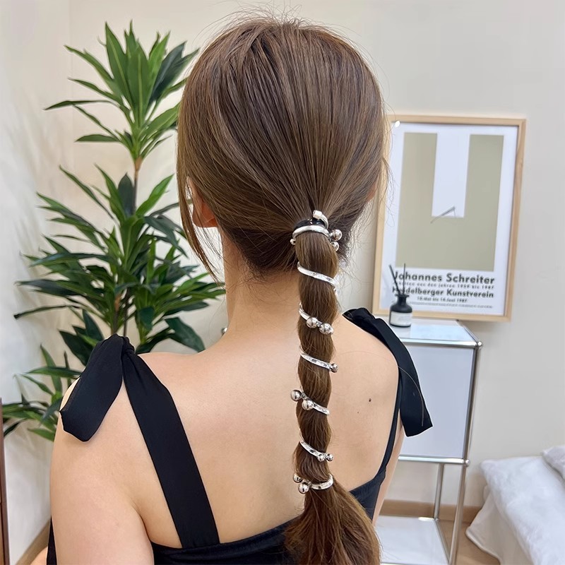 Lazo para el cabello con perla - Hi Tech Accessories reseña y precio