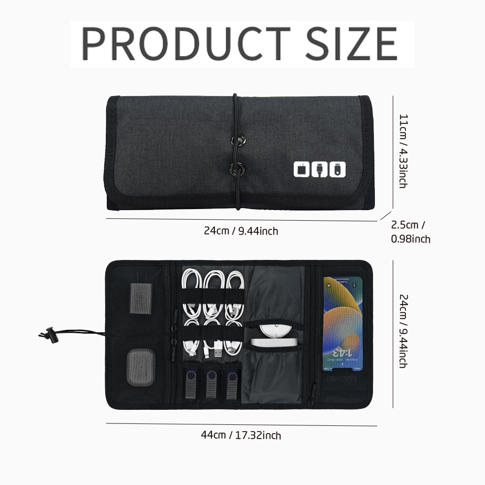 Bolsa Organizadora de Cables,  - Tech Office Accessories reseña y precio