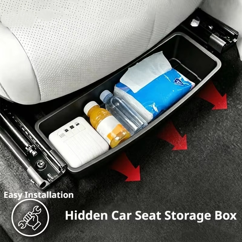 Caja de almacenamiento debajo  - Tech Accessories For Car reseña y precio